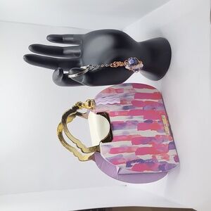GREAT GIFT! Gemstone Keychain & Purse Gift Box